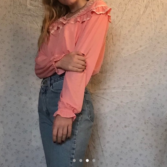 vintage pink top!💓 - Picture 3 of 4